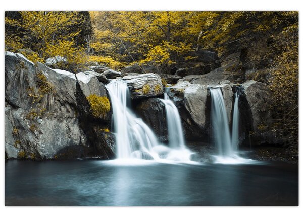 Tablou - Cascade, Lushan, China (90x60 cm)
