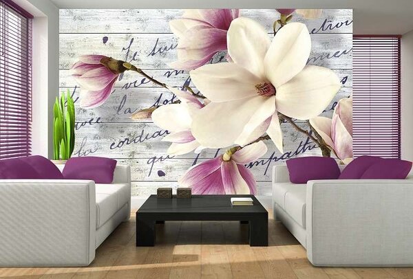 Tapet cu temă florală - 2878 - Fototapet24