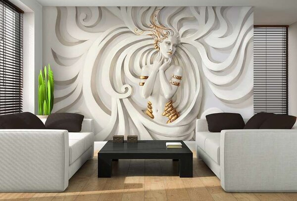 Tapet mural statuetă de zeiţă - 3043 - Fototapet24