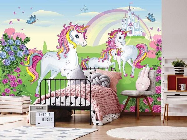 Tapet ţinutul unicornilor- 13239 - Fototapet24
