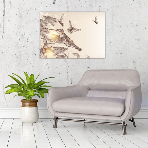 Tablou - Colibri (70x50 cm)