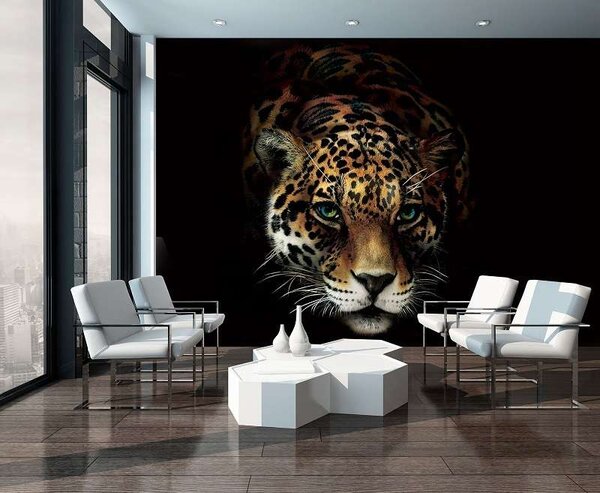 Tapet mural cu panteră - 10148 - Fototapet24