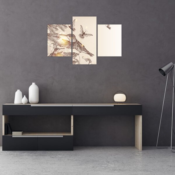 Tablou - Colibri (90x60 cm)