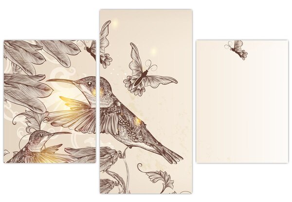 Tablou - Colibri (90x60 cm)