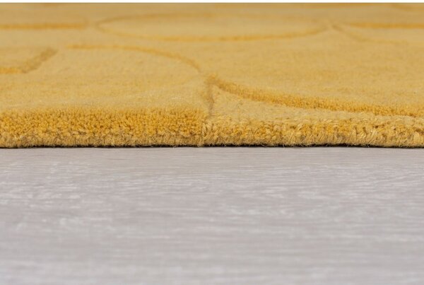 Covor din lână Flair Rugs Gigi, 160x230 cm, galben