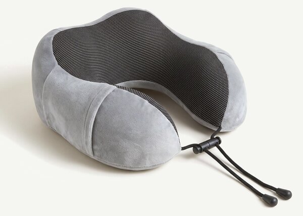 Set perna de calatorie cervicala 3D memory foam, masca de somn si dopu