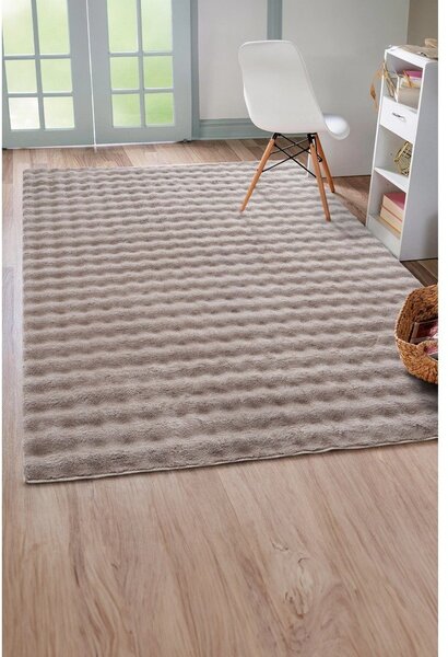 Covor bej lavabil 120x170 cm Bubble Emarald – Mila Home
