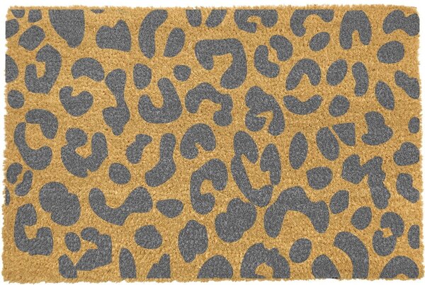 Covoraș intrare Artsy Doormats Leopard, 40 x 60 cm, gri