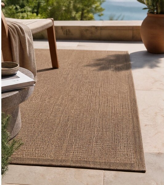Covor pentru exterior și interior în culoare naturală 60x100 cm Giza 1410 – Ayyildiz Carpets