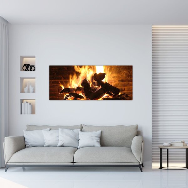 Tablou - Foc (120x50 cm)