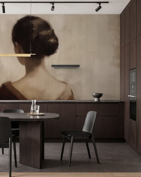 Tapet Profil clasic, Imagini de fundal unice, w05556 : Uwalls.ro