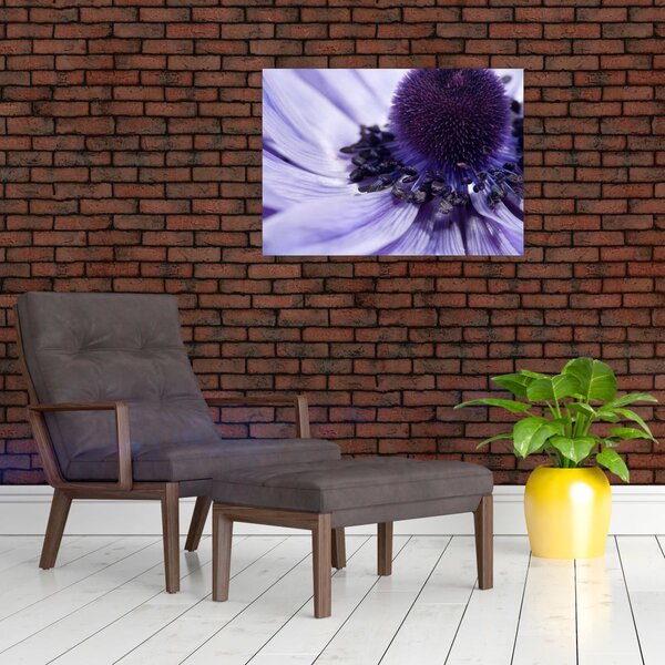 Tablou - Floare mov (70x50 cm)
