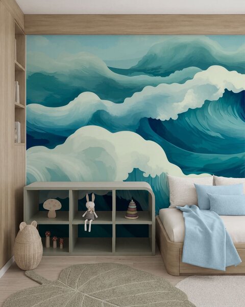 Tapet Curentele marine, Fototapet Marea, w05476 : Uwalls.ro