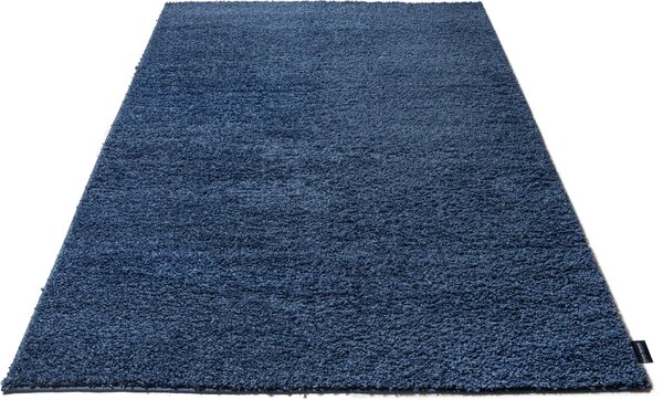 Covor Shaggy Soft ocean blue Bruno Banani 80/80 cm