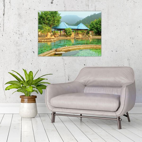 Shanghai hotel park (70x50 cm)