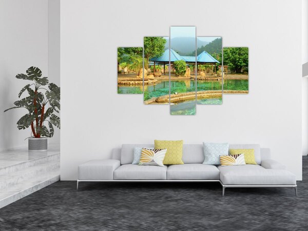 Shanghai hotel park (150x105 cm)