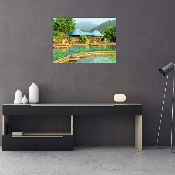 Shanghai hotel park (70x50 cm)