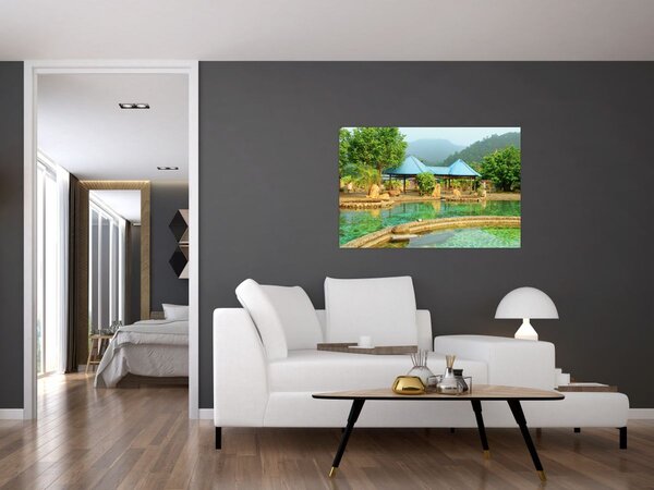 Shanghai hotel park (90x60 cm)