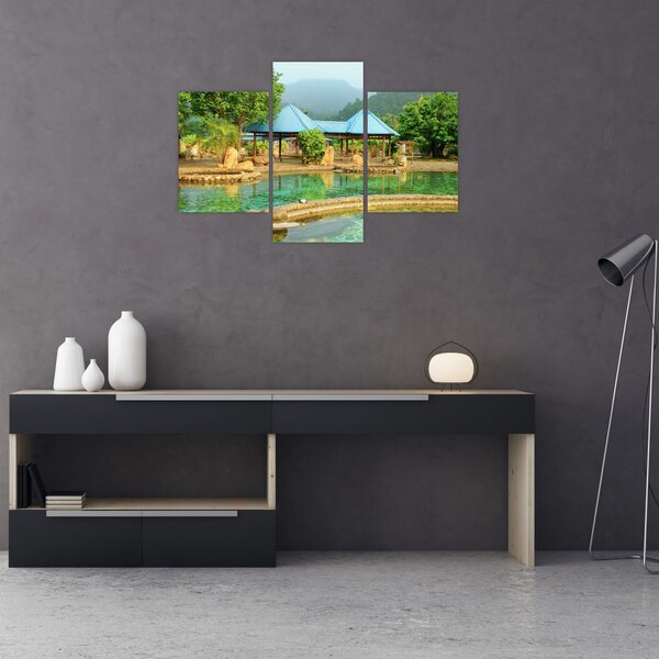Shanghai hotel park (90x60 cm)