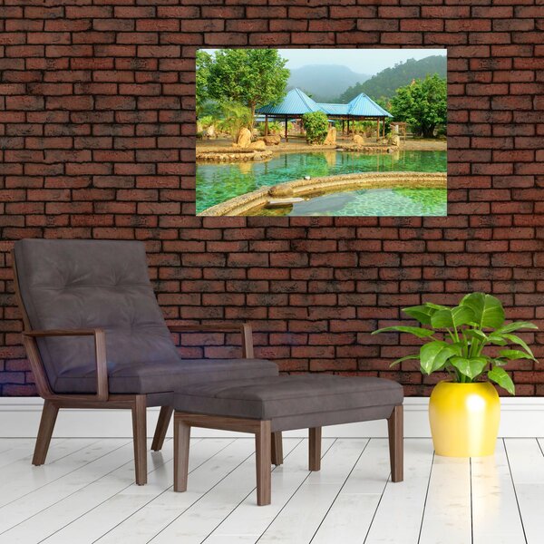 Shanghai hotel park (90x60 cm)