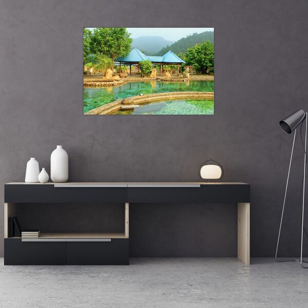 Shanghai hotel park (90x60 cm)