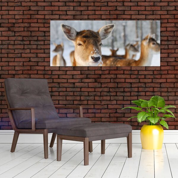 Tablou - Cerbi (120x50 cm)