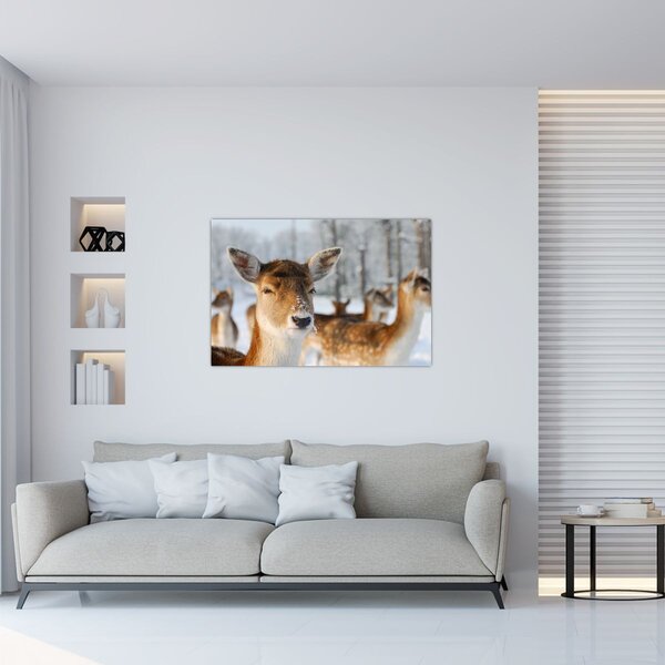 Tablou - Cerbi (90x60 cm)