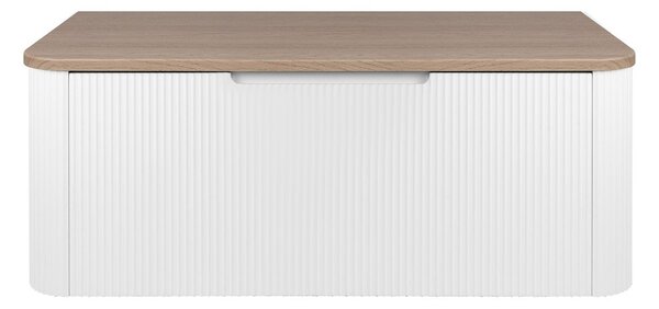 Oltens Hamnes dulap 100x46x39 cm sub chiuveta pe perete alb 60024000