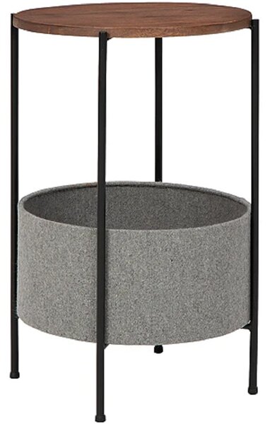 Masuta rotunda cu cos depozitare 60 cm