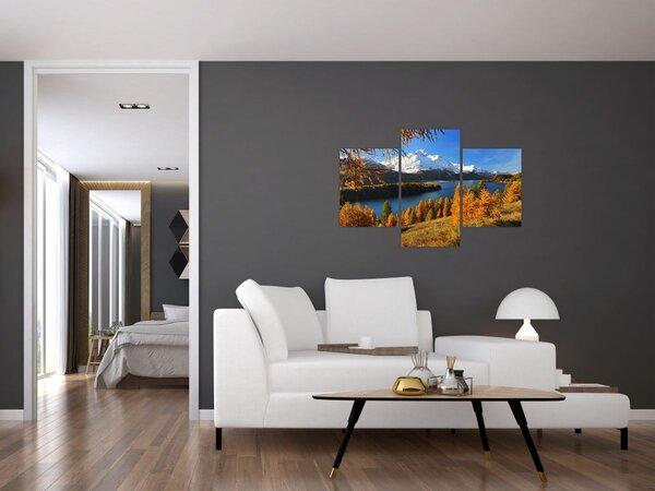 Tablou - Toamna în Alpi (90x60 cm)