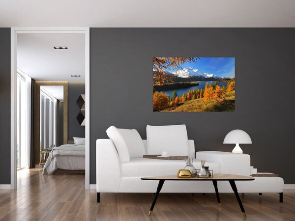 Tablou - Toamna în Alpi (90x60 cm)