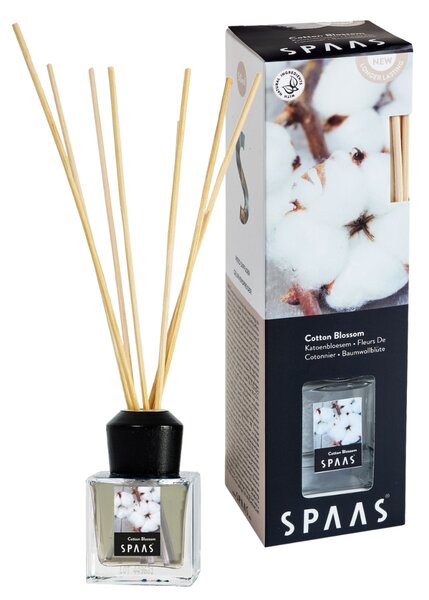 Difuzor de aroma cu betisoare COTTON BLOSSOM 50 ml