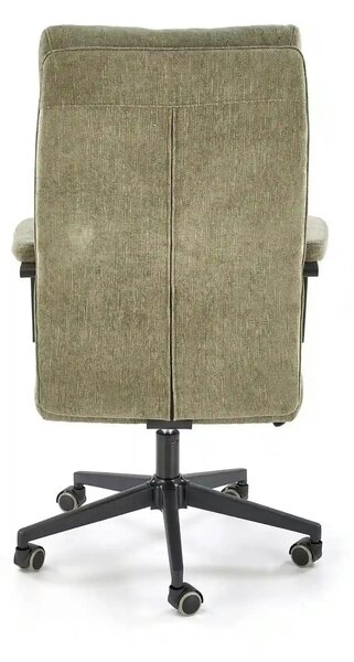 Scaun birou ADRIANO, verde olive, stofa clasica - Odin 77, 65x70x104/1