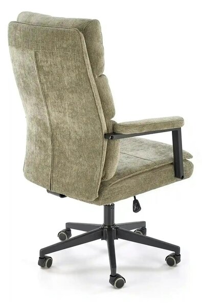 Scaun birou ADRIANO, verde olive, stofa clasica - Odin 77, 65x70x104/1