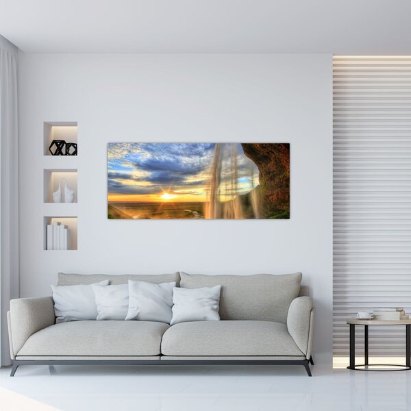 Tablou - Cascadă (120x50 cm)