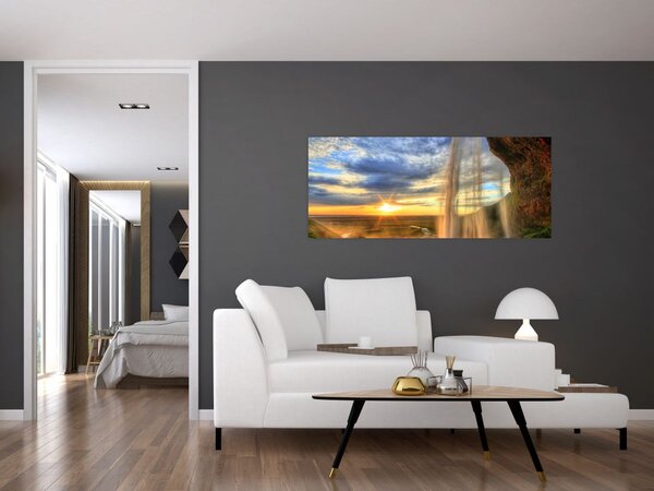 Tablou - Cascadă (120x50 cm)