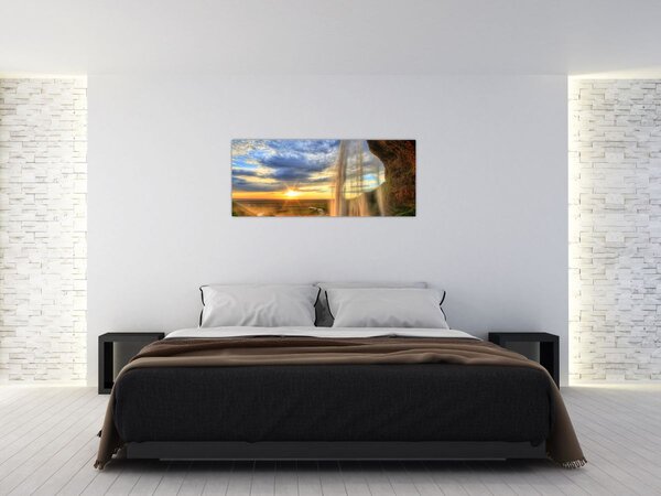 Tablou - Cascadă (120x50 cm)