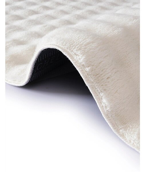 Covor fildeș lavabil 120x170 cm Bubble Emarald – Mila Home