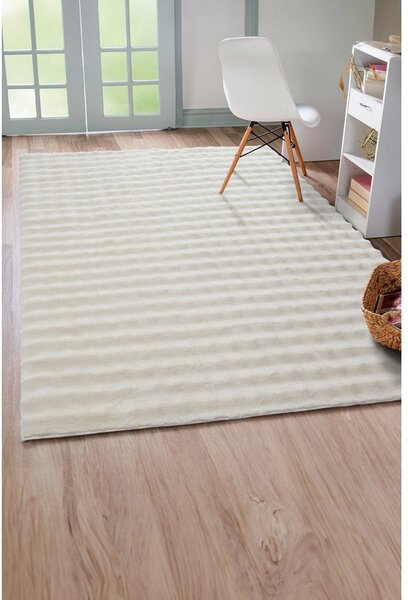 Covor fildeș lavabil 120x170 cm Bubble Emarald – Mila Home
