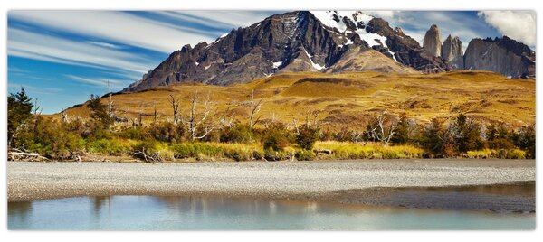 Tablou - Parcul Național Torres del Paine (120x50 cm)