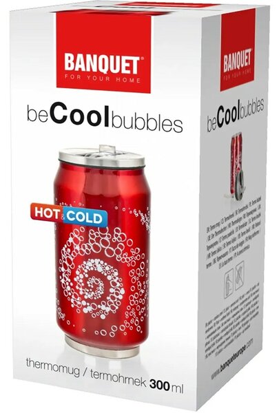 Cană termos Banquet BE COOL Bubbles, 300 ml