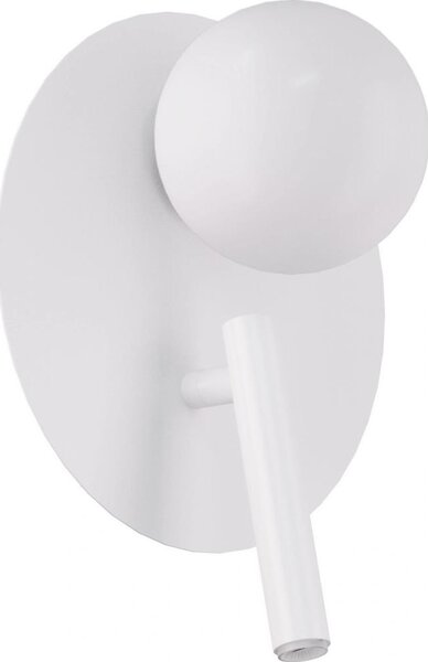 Aplica de perete cu spot HOTEL MOOD 1xG9/12W/230V + 1xG9/3W albă