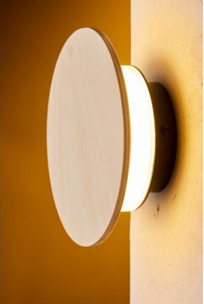 Aplica de perete LED DROP LED/4W/230V, decor mesteacăn