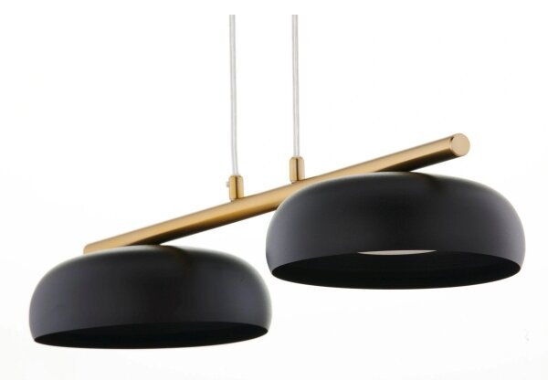 Lustru pe cablu OLAF 2xGX53/12W/230V negru/auriu