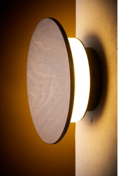 LED Aplică de perete DROP LED/4W/230V finisaj nuc