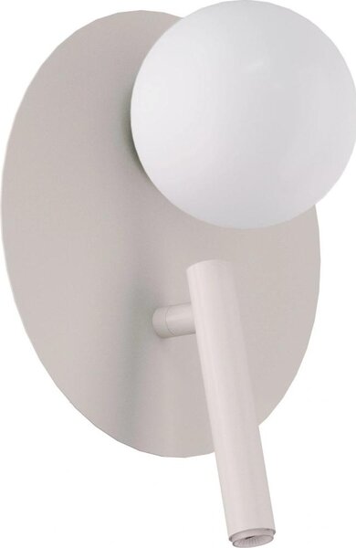 Lampă de perete cu spot HOTEL MOOD 1xG9/12W/230V + 1xG9/3W gri