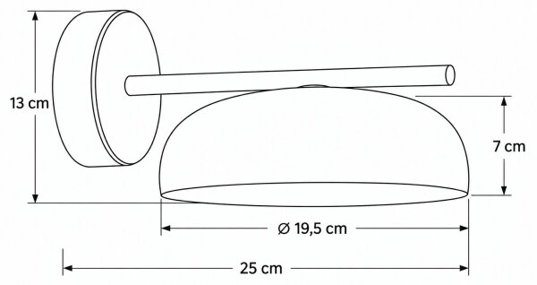 Aplică de perete OLAF 1xGX53/12W/230V negru/auriu
