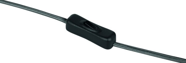 Osram - Aplică de perete PLISSEE 5xE27/15W/230V antracit