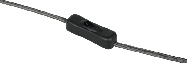 Osram - Aplica de perete PLISSEE 3xE27/15W/230V antracit