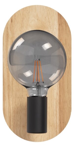 Osram - Lampă de perete DECOR WOOD 1xE27/8W/230V lemn de cauciuc